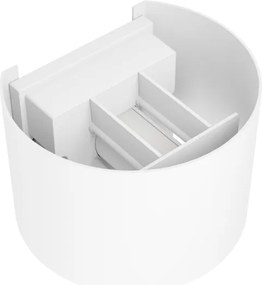 Eglo 901843 - Aplică LED de exterior CALPINO 2xLED/2,8W/230V IP54 albă