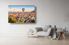 Tablou Canvas - Baloane cu aer pe cer