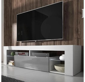 Masă TV Bionca  (alb + gri). 1098600