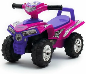 Mașinuță Baby Mix pentru copii cu sunet Quad bike, roz