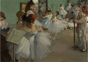Tablou - Edgar Degas, The Dance Class, reproducere (70x50 cm)