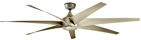 Ventilator de tavan Kichler KLF-LEHR-80-AS LEHR IP44 + telecomandă