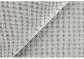 Canapea gri deschis cu tapițerie din chenille 140 cm Freya – Ropez