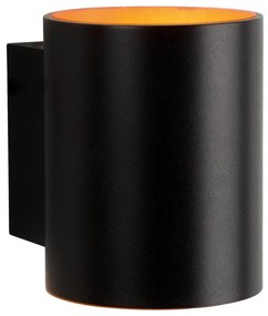 Aplică SQUALLA TUBA 1xG9/50W/230V negru/auriu