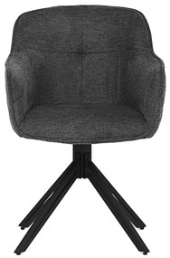 Set de scaune de sufragerie cu mecanism deîntoarcere HC-533 GREY2, 2 buc.