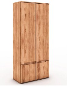 Dulap din lemn de fag 90x206 cm Vento 2 - The Beds