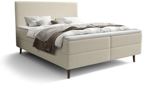 Pat de o persoană 120 cm Napoli Bonell (crem) (cu somieră, cu sp. depozitare). 1082438