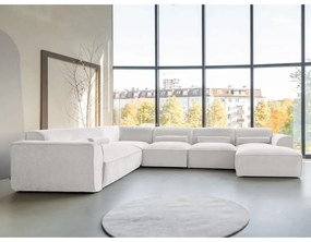 Colțar crem (cu colț pe partea stângă /în formă de "U") Flex Felix – Miuform