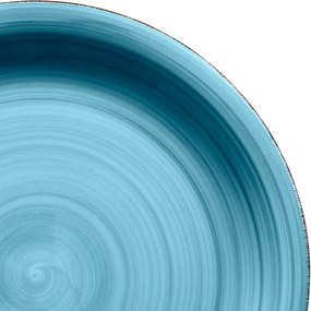 Mäser Set of 6 shallow plates Bel Tempo 27 cm,blue