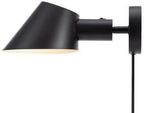 Aplica de perete design modern Stay negru