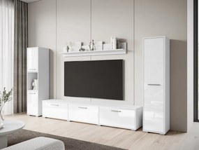 Mobilier living Ikinra XL (Alb + lucios Alb) . 1104555