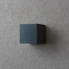 Aplică LED de exterior Brilagi CUBE LED/6W/230V antracit IP54