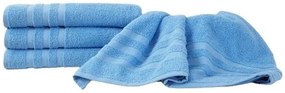 Prosop pentru copii LINEA 30x50 cm albastru, 100% bumbac