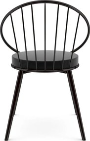 Set Masa cu 4 Scaune Bucatarie,  Nuc,120x80x75 cm, 30411SET