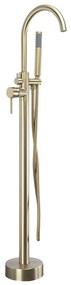 Baterie de podea Rea Lungo brush gold