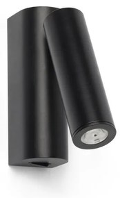 Aplica moderna cu reader LED design minimalist ROB negru