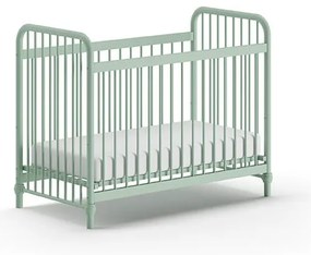 Pătuț verde din metal 60x120 cm BRONXX – Vipack
