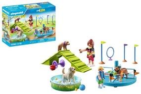 PARC PENTRU CATEI - PLAYMOBIL MY LIFE  (PM71745)
