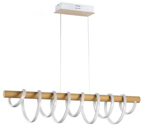 Lustră LED pe cablu ONLI NILO LED/70W/230V 4000K maro/alb