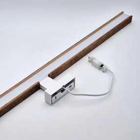 Aplică LED pentru oglindă Brilagi WOODY MIRROR LED/15W/230V IP44 stejar/alb
