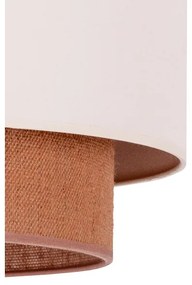 Duolla - Plafonieră BOHO 3xE27/15W/230V d. 60 cm bej/maro