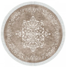 Covor Living ALN400616BJ17, Ø 100 cm, Bej