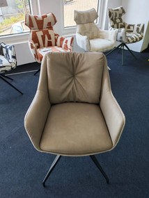 SCAUN TIP FOTOLIU ROTATIV ARMONY - IMITATIE PIELE - MARO