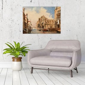 Tablou - Jules-Romain Joyant, The Scuola di San Marco, Venice, reproducere (70x50 cm)