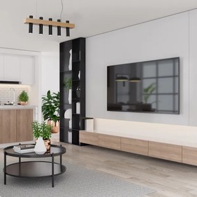 Lustră pe cablu WEST 5xGU10/25W/230V negru