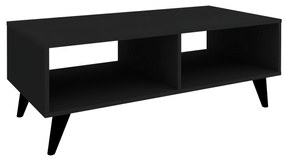 Masuta Cafea Melo, Negru, 110 x 50 x 40 cm
