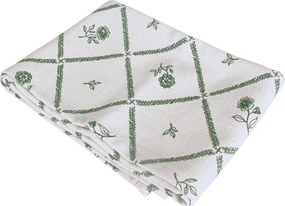 Prosop de bucătărie din bumbac organic 50x70 cm verde, „Lovisa"