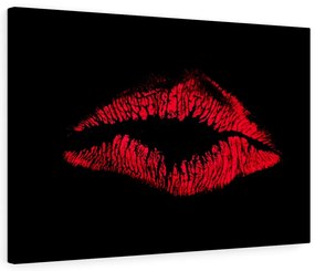 Tablou canvas Abstract Lips - 90x60 cm 90x60 cm