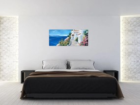 Tablou - Alee lângă mare (120x50 cm)