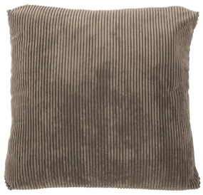 Pernă decorativă Tiseco Home Studio Ribbed, 60 x 60 cm, maro