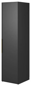 Dulap de haine Forry II (negru). 1100074