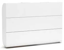 Pat Rabatabil dublu - SIMPLE 140 (140X200) - Alb Mat