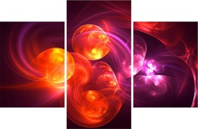 Tabloul cu abstracțiune modernă (90x60 cm)