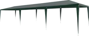 vidaXL Cort de petrecere, verde, 3 x 9 m, PE