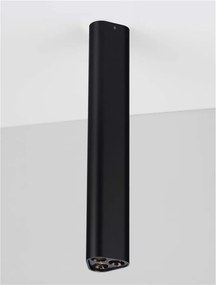 Plafoniera LED tip spot ETHO negru/30,5cm