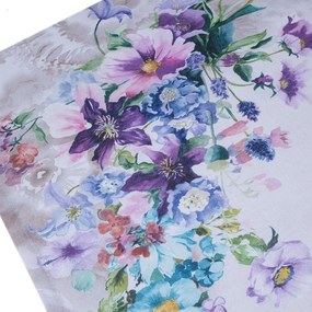 decoDoma Traversă de masă cu imprimeu ÎNFLORIRE FLORALĂ 45 x 140 cm