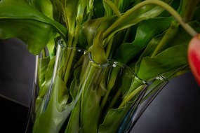 Aranjament floral mediu design LUX FAZZOLETTO TULIP