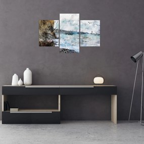 Tablou - Recif, acuarelă (90x60 cm)