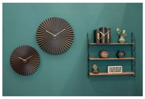 Ceas Karlsson Sensu, Ø 40 cm, negru