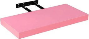 Raft de perete stilist Volato, 80 cm, roz