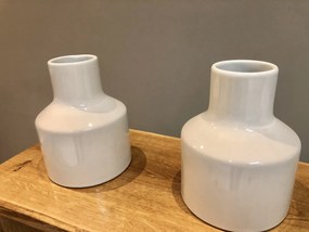 Vaza Medie Sakura Alb (Japan design handmade)