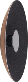 Aplica de perete decorativa LED Misaki negru/ maro