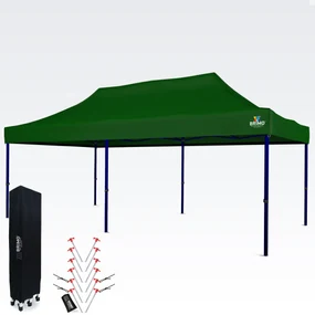 Cort petrecere 3x6m - fara 3 pereti - Verde