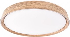 Plafonier LED reglabil ILVI LED/30W/230V 2700-6500K Ø 40 cm bej +telecomandă