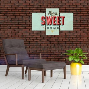 Tablou - Home sweet home (90x60 cm)
