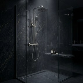 Coloana de dus cu termostat Drop Titan
